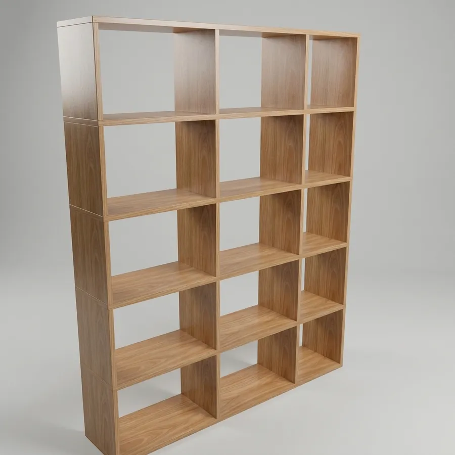 3 columnas · abierta · 120 cm · Fresno