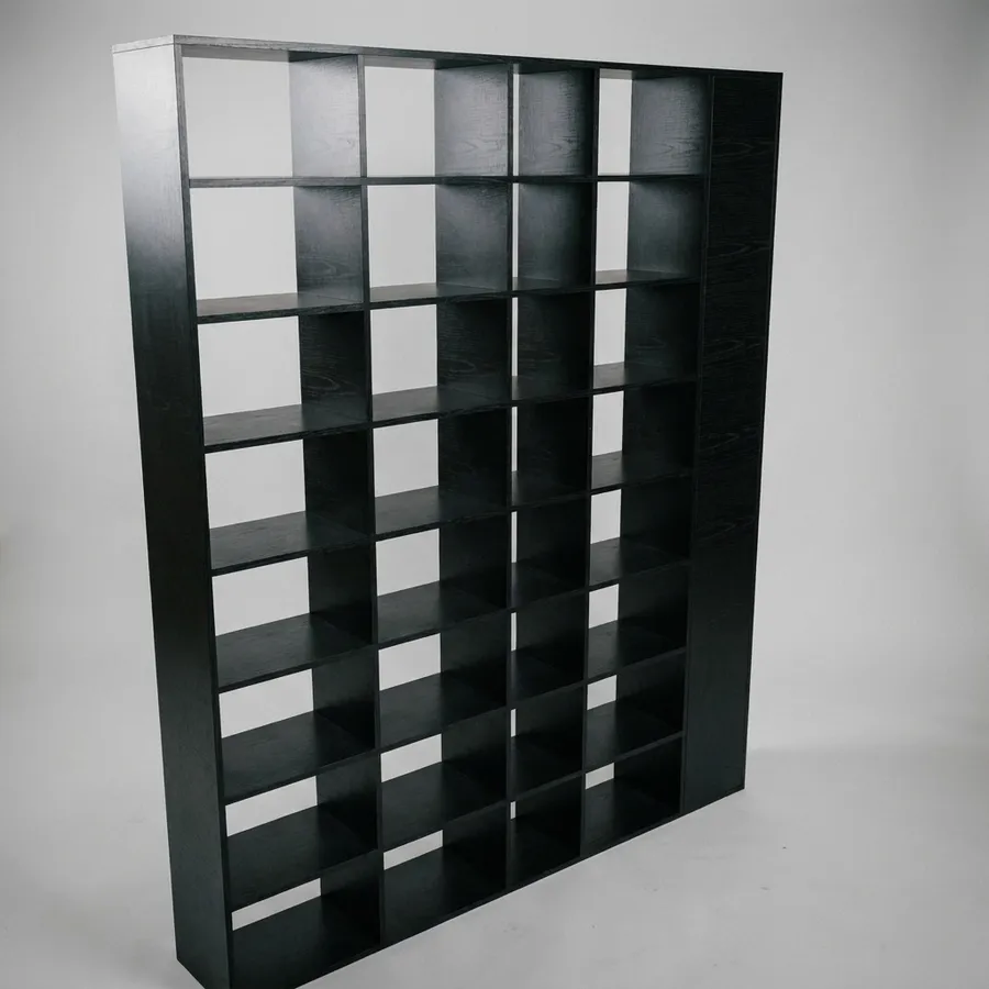 4 columnas · abierta · 200 cm · Roble Negro