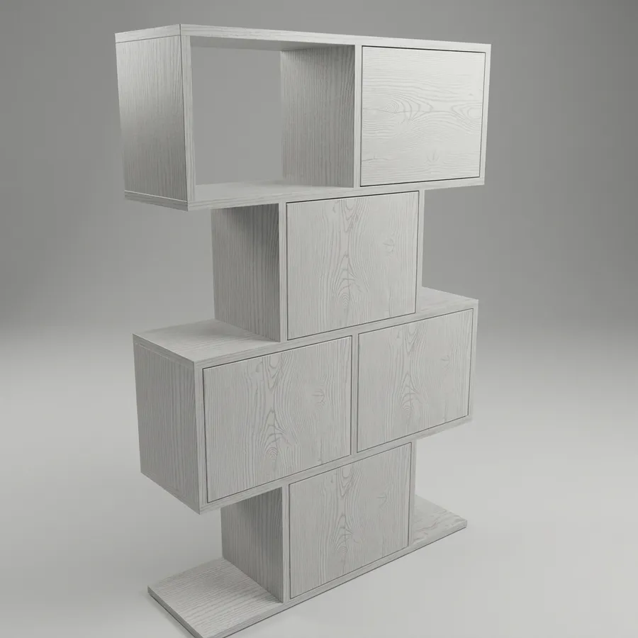 2 columnas escalonadas · 80 cm · Niebla